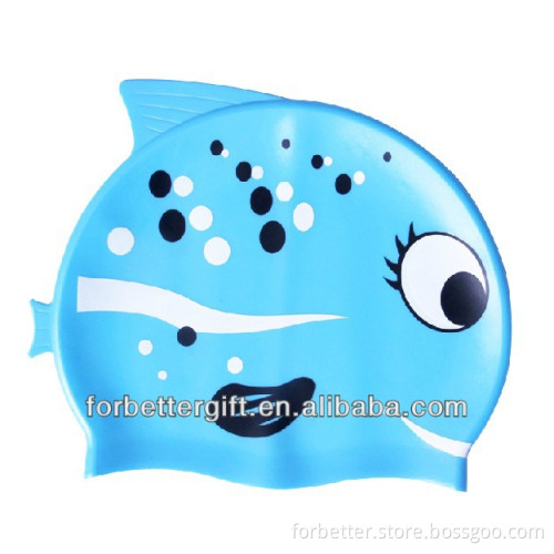 Children Animal Swimming Caps